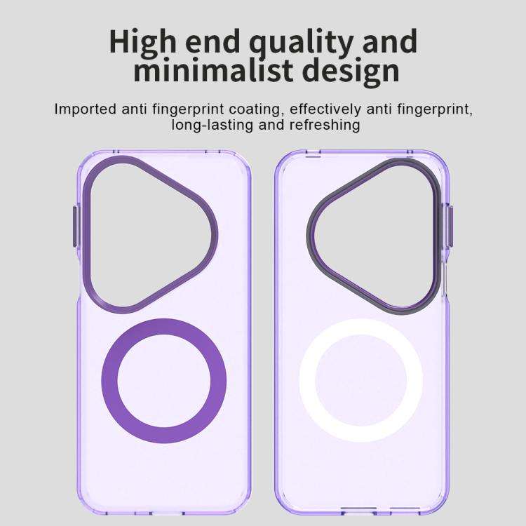 For Huawei Pura 80 Pro Candy Magsafe PC Hybrid TPU Phone Case(Purple)