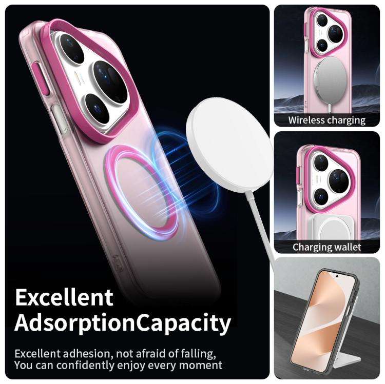 For Huawei Pura 80 Ultra Candy Magsafe PC Hybrid TPU Phone Case(Red)