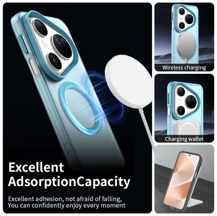 For Huawei Pura 80 Ultra Candy Magsafe PC Hybrid TPU Phone Case(Blue)