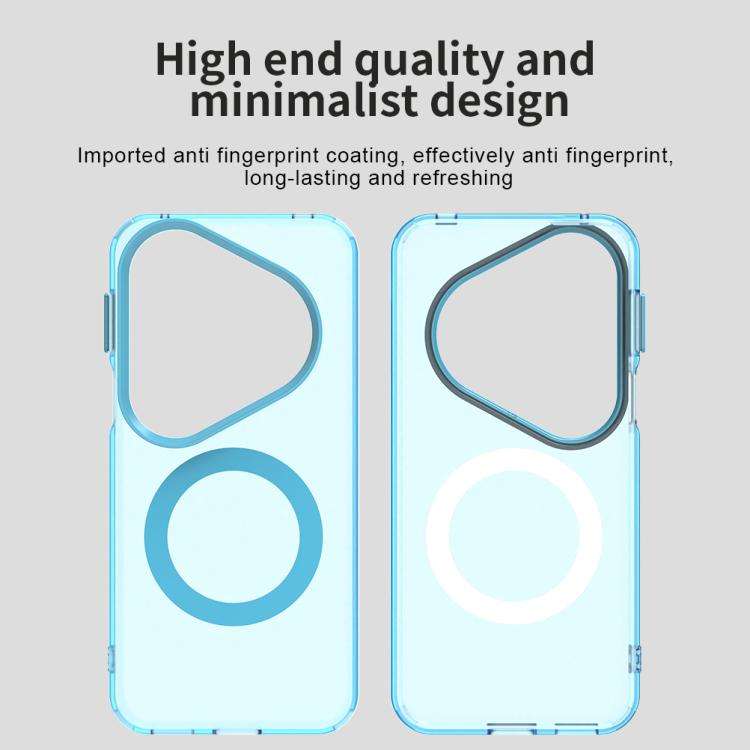 For Huawei Pura 80 Ultra Candy Magsafe PC Hybrid TPU Phone Case(Blue)
