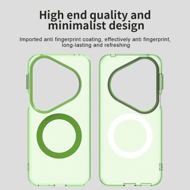 For Huawei Pura 80 Ultra Candy Magsafe PC Hybrid TPU Phone Case(Green)