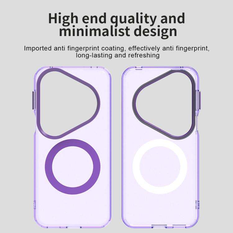 For Huawei Pura 80 Ultra Candy Magsafe PC Hybrid TPU Phone Case(Purple)