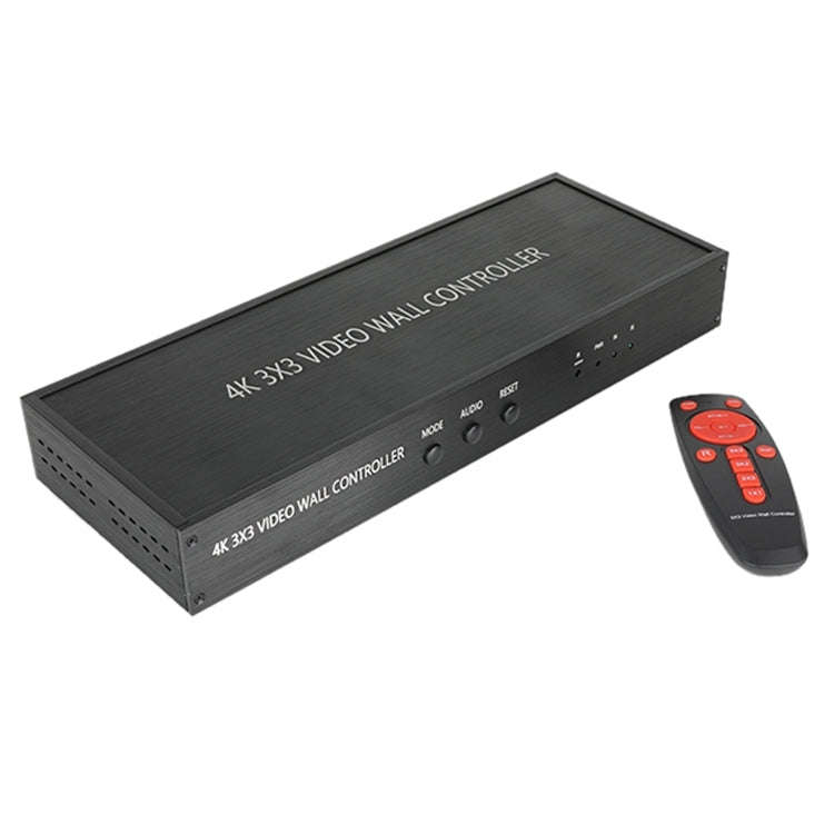 NK-BT88 4K 3x3 HDMI Video Wall Controller Multi-screen Splicing Processor with Remote Controller,...