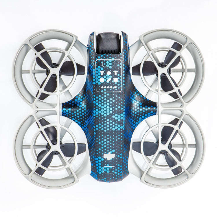 For DJI Neo Drone Body Protective Stickers(Snake Scale Blue)