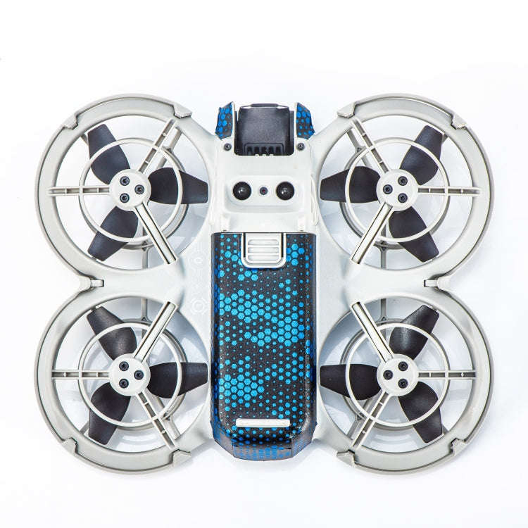 For DJI Neo Drone Body Protective Stickers(Snake Scale Blue)