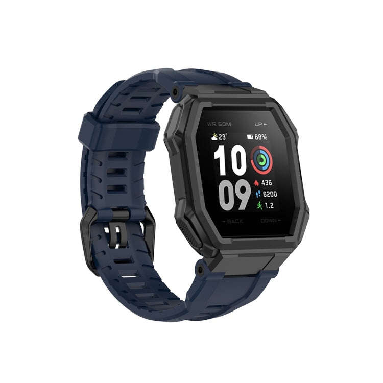 For Huami Amazfit Ares 1908 Silicone Watch Band(Blue)