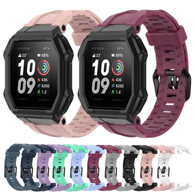 For Huami Amazfit Ares 1908 Silicone Watch Band(White)