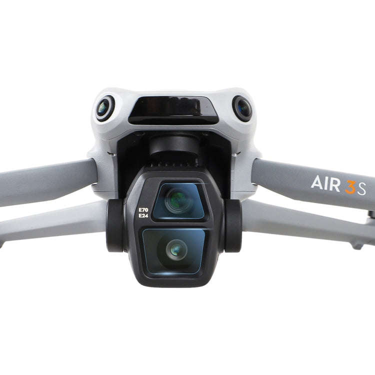 For DJI Air 3S Sunnylife Tempered Glass Film Lens Protector, Quantity:1 Set(Transparent)
