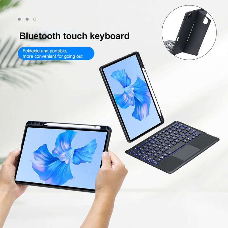 For Huawei MatePad Pro 11 2024 / 2022 Detachable Backlit Bluetooth Keyboard Leather Case with Tou...