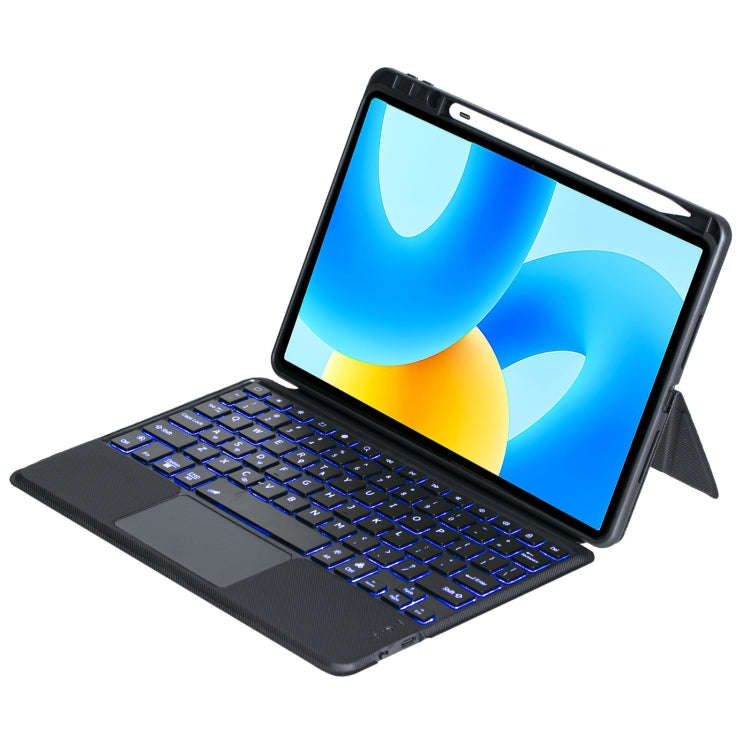 For Huawei MatePad 11.5 / MatePad Air 11.5 Detachable Backlit Bluetooth Keyboard Leather Case wit...