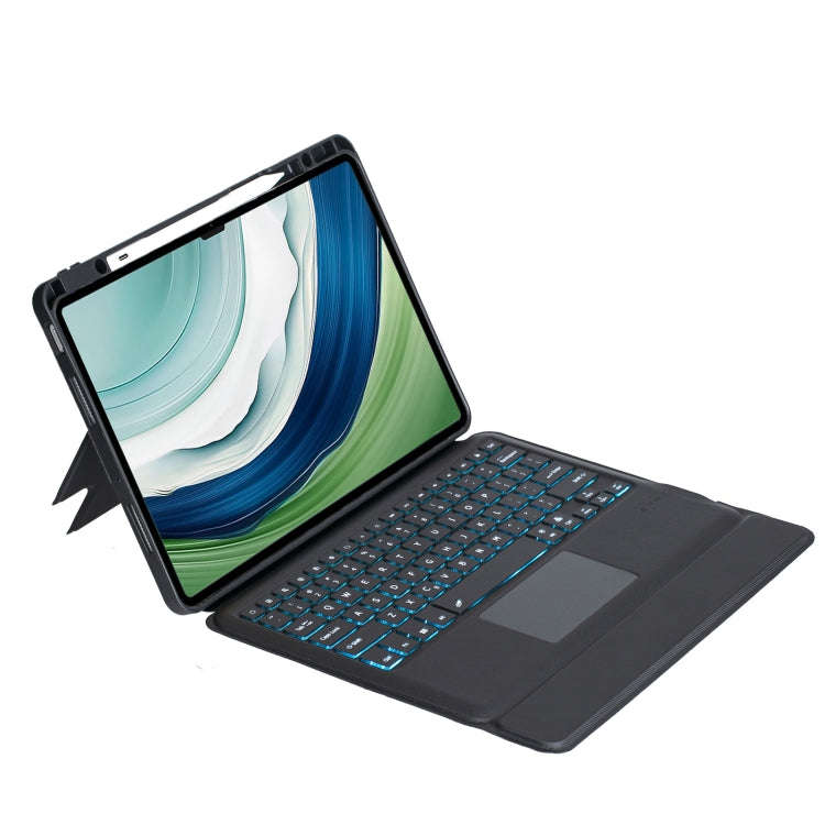 For Huawei MatePad Pro 13.2 2025 / 2023 Detachable Backlit Bluetooth Keyboard Leather Case with T...