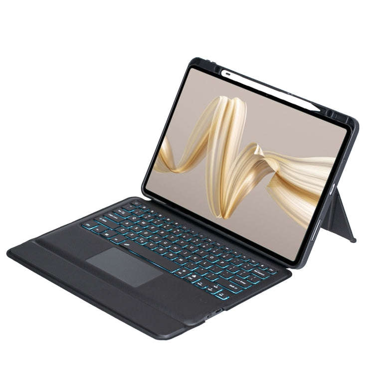 For Huawei MatePad Pro 12.2 2024 Detachable Backlit Bluetooth Keyboard Leather Case with Touchpad...