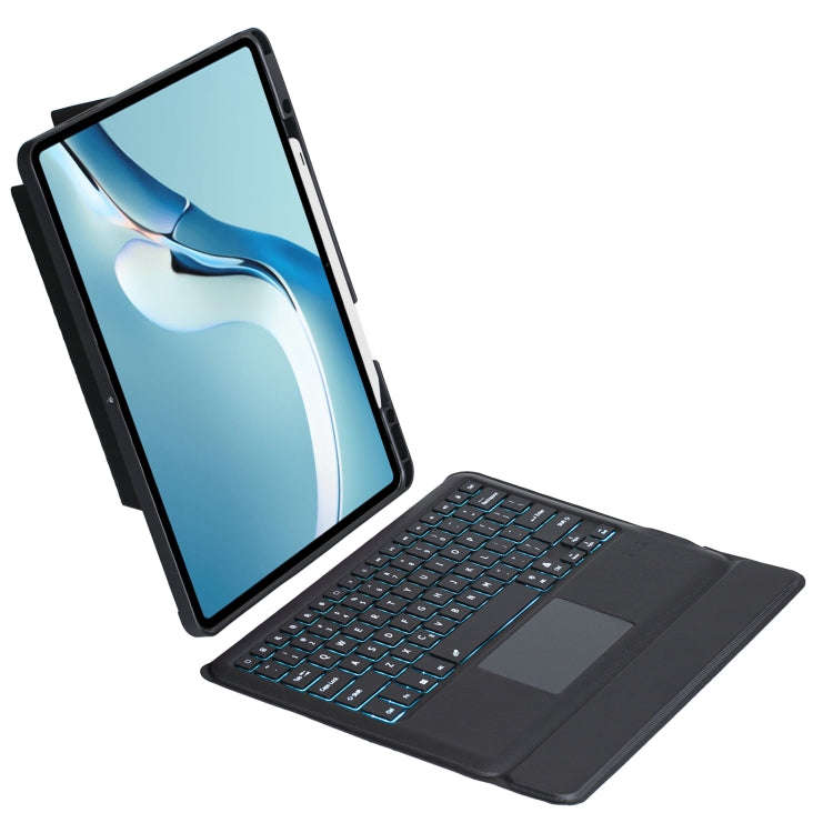 For Huawei MatePad Pro 12.6 2021 Detachable Backlit Bluetooth Keyboard Leather Case with Touchpad...