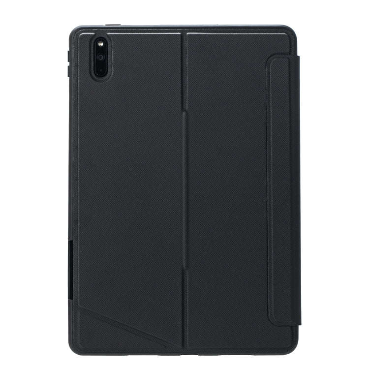 For Huawei MatePad 11 2021 Detachable Backlit Bluetooth Keyboard Leather Case with Touchpad(Black)