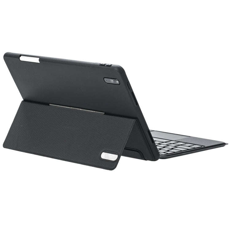 For Huawei MatePad 11 2021 Detachable Backlit Bluetooth Keyboard Leather Case with Touchpad(Black)