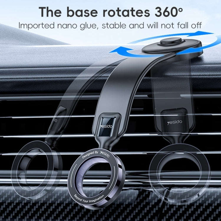 Yesido C217 Car MagSafe Magnetic Mobile Phone Holder(Black)