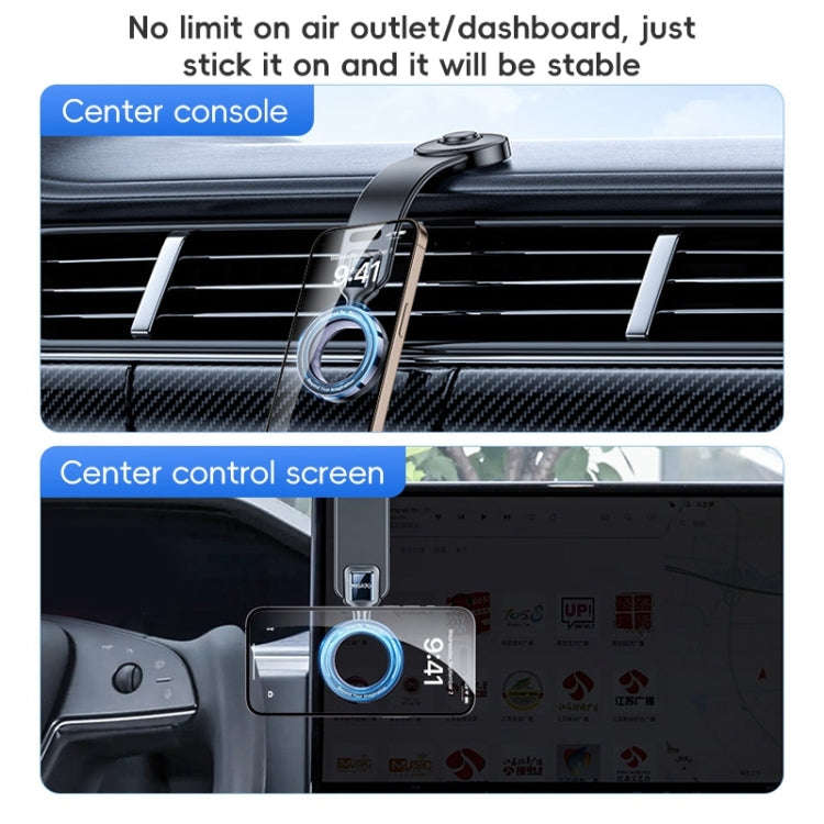 Yesido C217 Car MagSafe Magnetic Mobile Phone Holder(Black)