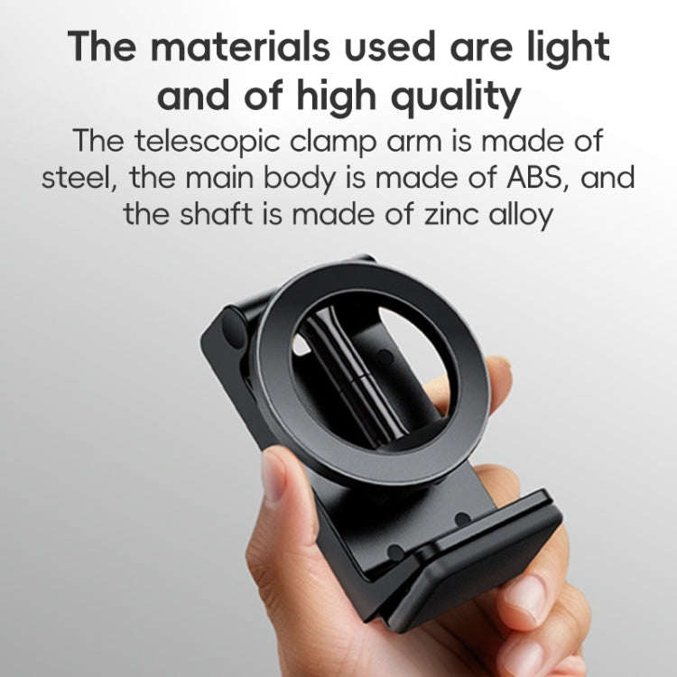 Yesido C298 Clip MagSafe Magnetic Mobile Phone Holder(Black)