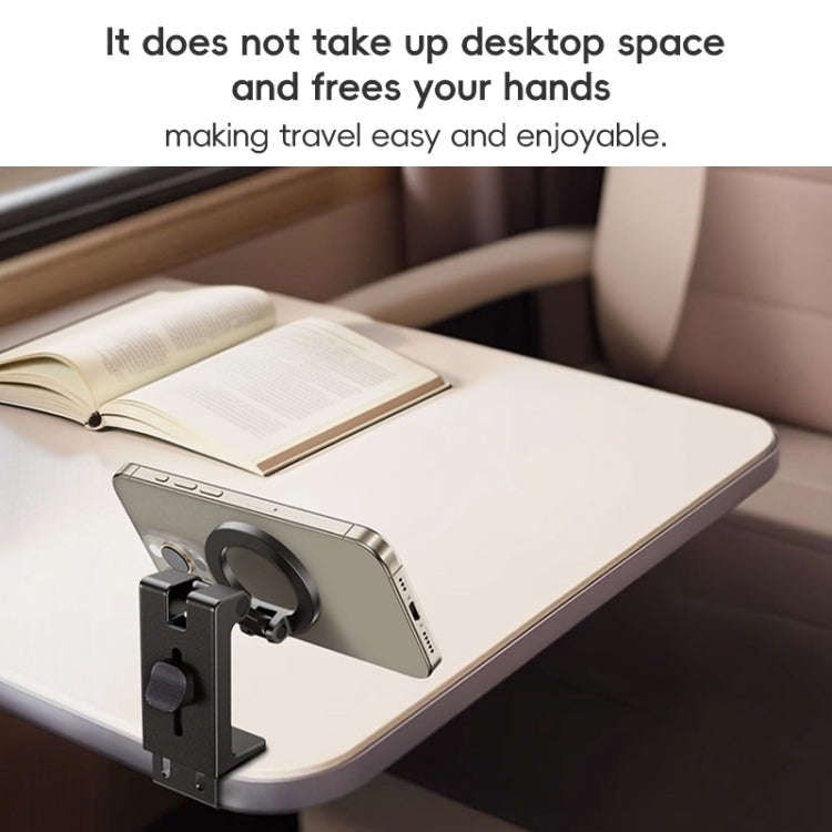 Yesido C298 Clip MagSafe Magnetic Mobile Phone Holder(Black)