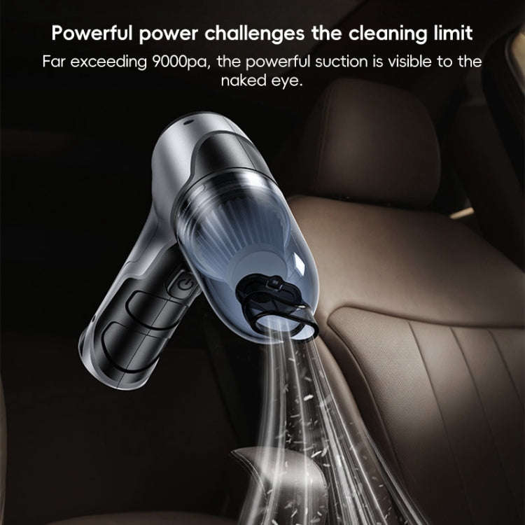 Yesido VC08 Brushless Motor Car Blowing and Suction Dual-Purpose Vacuum Cleaner(Black)