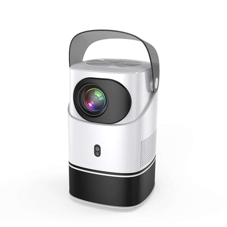 TS-2 1920 x 1080P 240ANSI HiSilicon 352 Android 9.0 Telescopic Projector, US Plug(White)