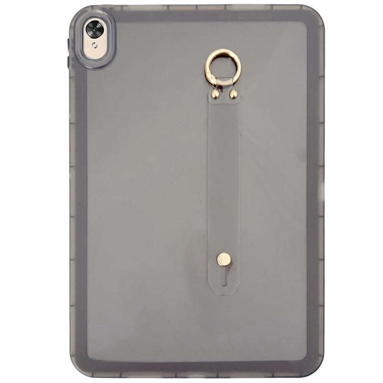 For Huawei MatePad 10.8 / M6 10.8 Wristband Holder PC Hybrid TPU Soft Tablet Case(Black)