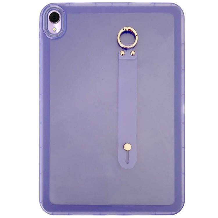 For Huawei MatePad 11 2023 / 2024 Wristband Holder PC Hybrid TPU Soft Tablet Case(Purple)