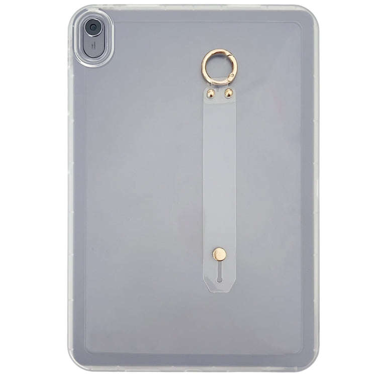 For Huawei MatePad 11.5 Wristband Holder PC Hybrid TPU Soft Tablet Case(Transparent)