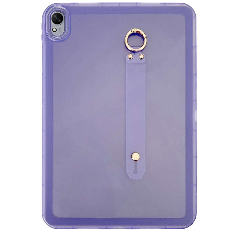 For Huawei MatePad 11.5 S Wristband Holder PC Hybrid TPU Soft Tablet Case(Purple)