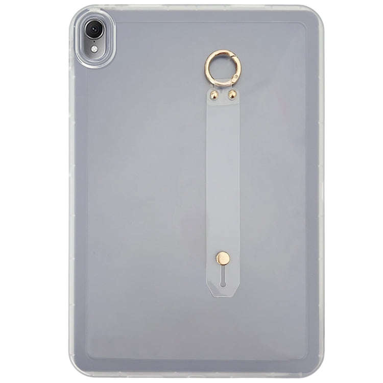 For Huawei MatePad Air 11.5 2023 Wristband Holder PC Hybrid TPU Soft Tablet Case(Transparent)