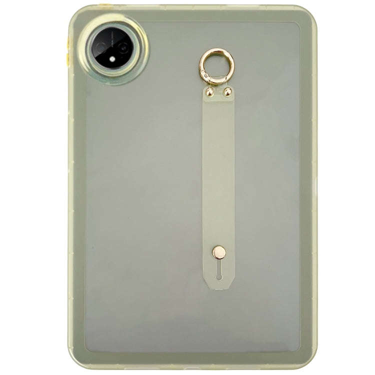 For Huawei MatePad Pro 11 2022 Wristband Holder PC Hybrid TPU Soft Tablet Case(Yellow)