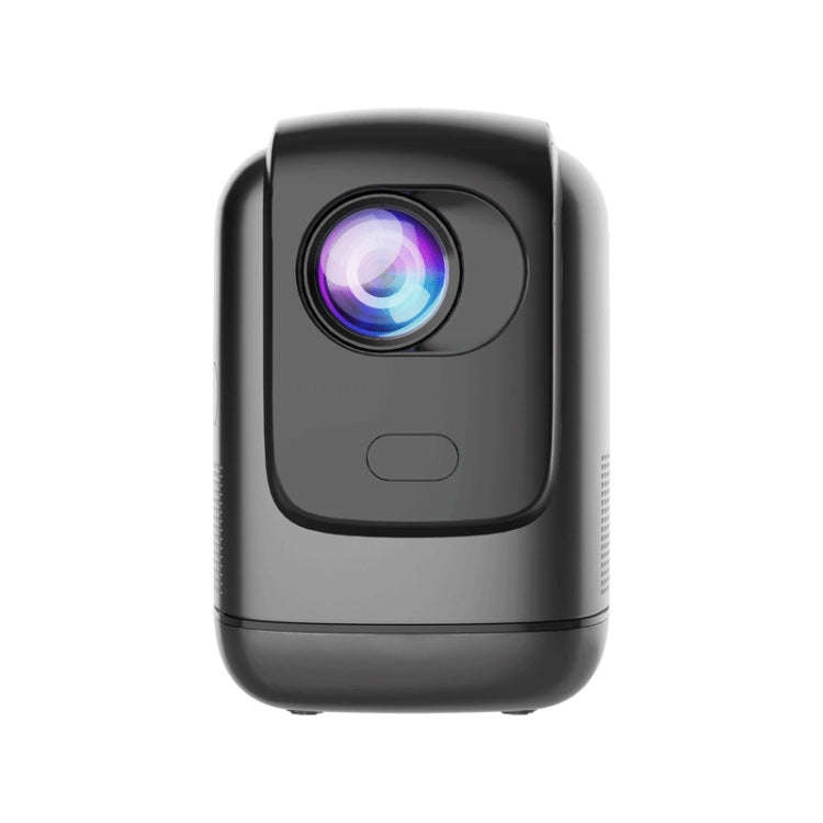 TZ-1 1080P 280ANSI HiSilicon 352 Android 9.0 Foldable PTZ Stand Projector, UK Plug(Grey)