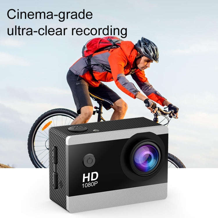 I5-358 2.0 inch IPS HD Screen Wide Angle Action Camera(Black)