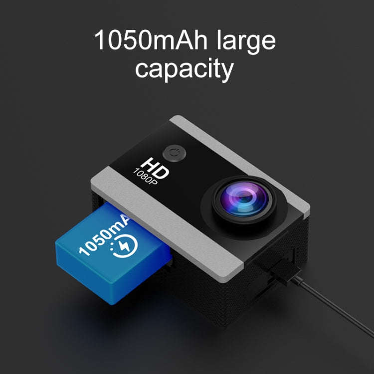 I5-358 2.0 inch IPS HD Screen Wide Angle Action Camera(Black)