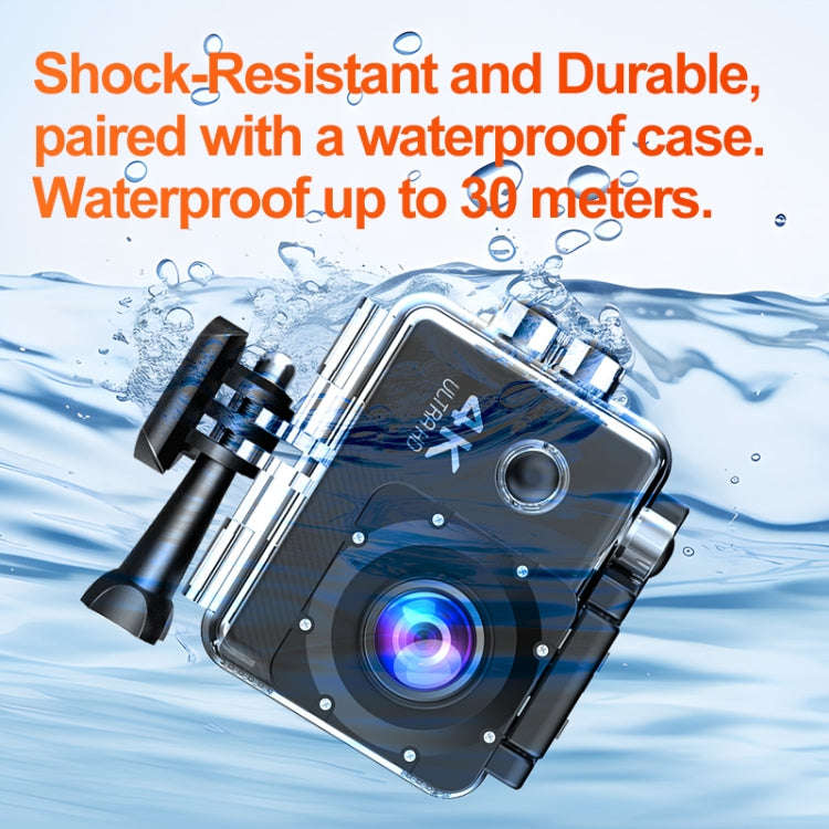 I5-359 2.0 inch IPS HD Screen Wide Angle Action Camera(Black)