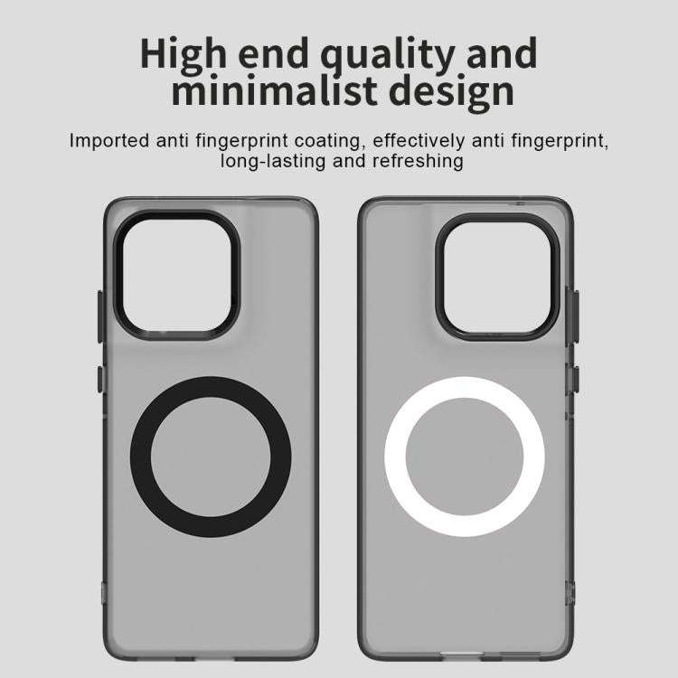 For Motorola Edge 60 Fusion Candy Magsafe PC Hybrid TPU Phone Case(Black)