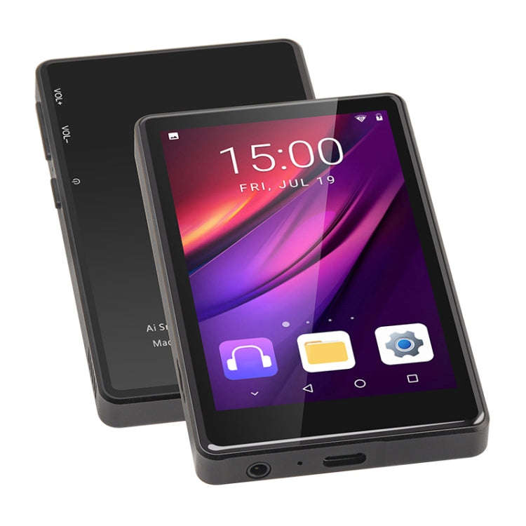 UNIWA MP009 4.0 inch IPS Screen Android 8.1 AI Smart Music Player Mini Tablet PC 2GB+16GB(Black)