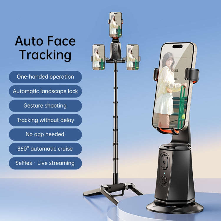 S1 Smart AI Tracking Gravity Sensing Gimbal(Black)