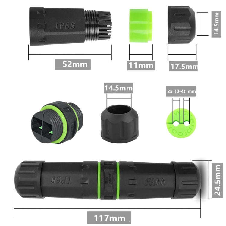 IP68 Waterproof SC Fiber Optical Coupler/Adaptor