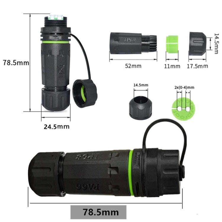 IP68 Waterproof LC SC Fiber Optical Coupler/Adaptor, Model:SC Dual Core