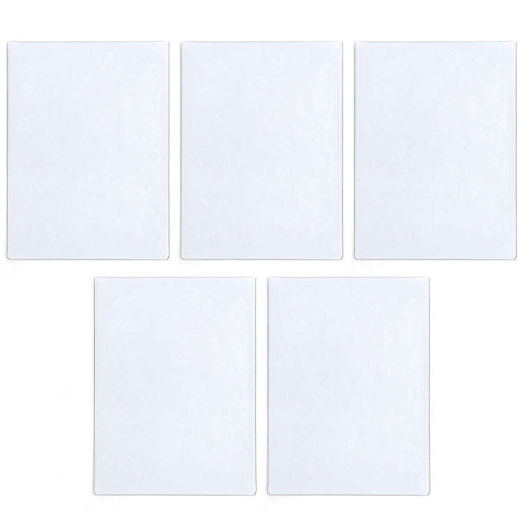 5pcs Magnetic Picture Photo Bag  Album Frame, Size:7 inch(White)