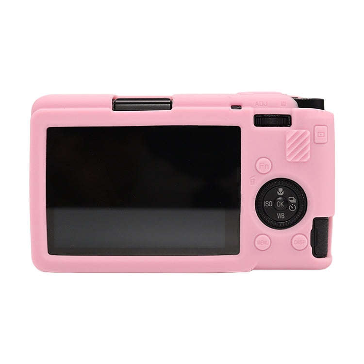 For Ricoh GR III Soft Silicone Protective Case(Pink)