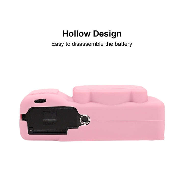For Ricoh GR III Soft Silicone Protective Case(Pink)