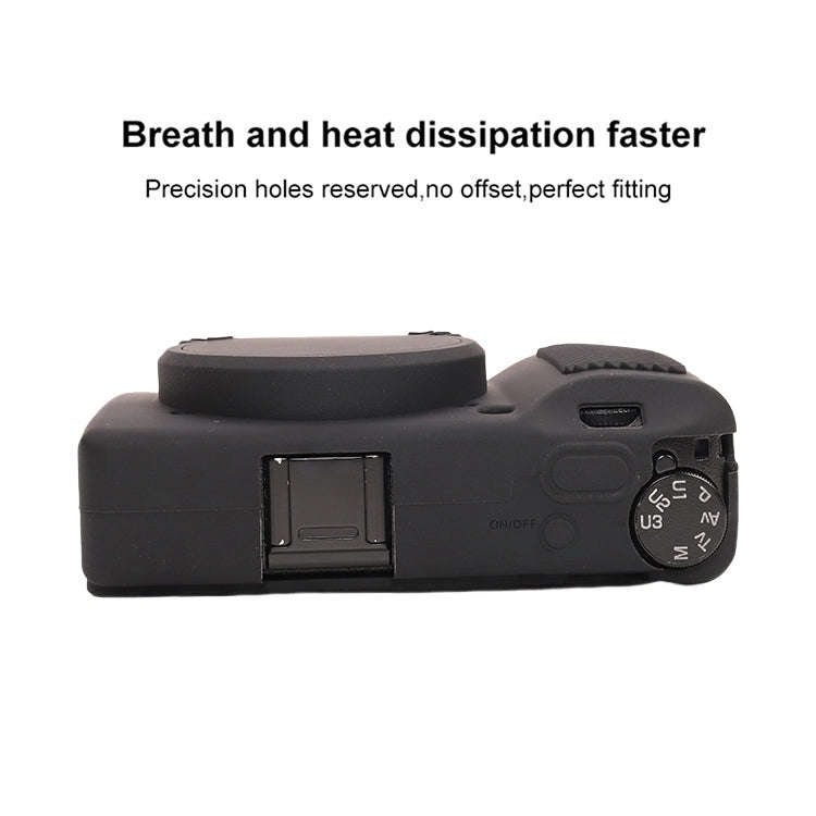 For Ricoh GR III Soft Silicone Protective Case(Black)
