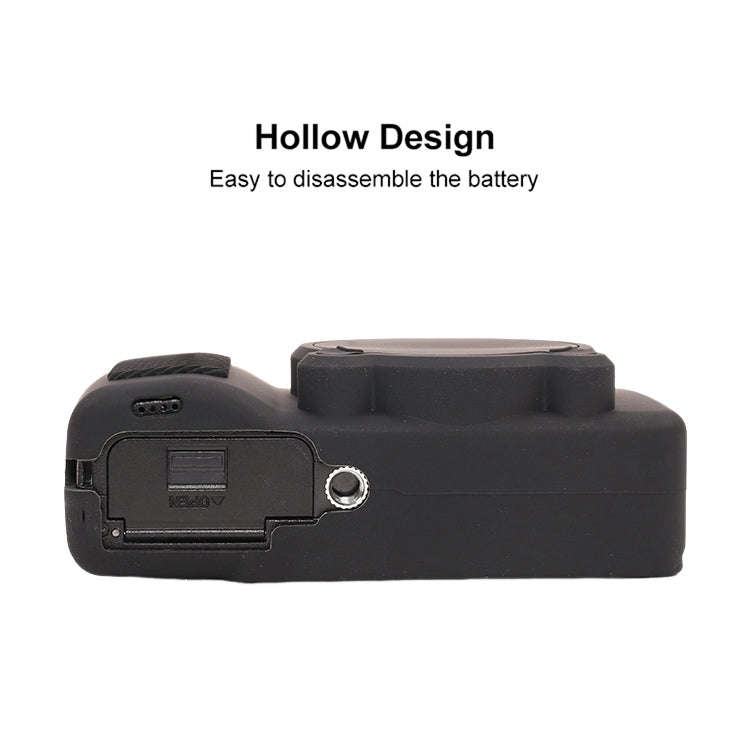 For Ricoh GR III Soft Silicone Protective Case(Black)