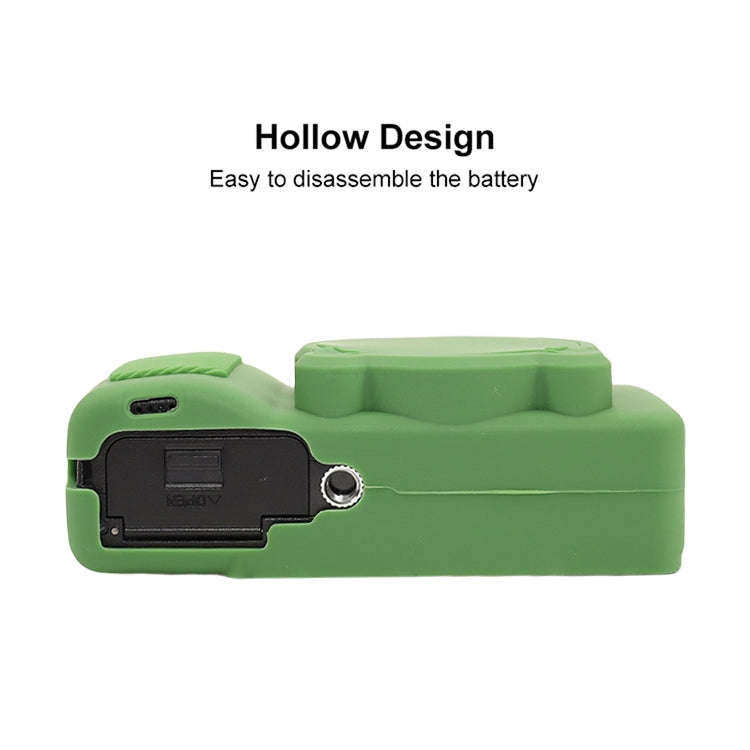 For Ricoh GR III Soft Silicone Protective Case(Green)