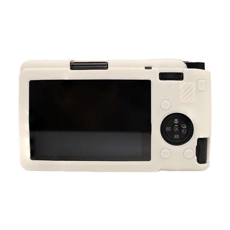 For Ricoh GR III Soft Silicone Protective Case(White)