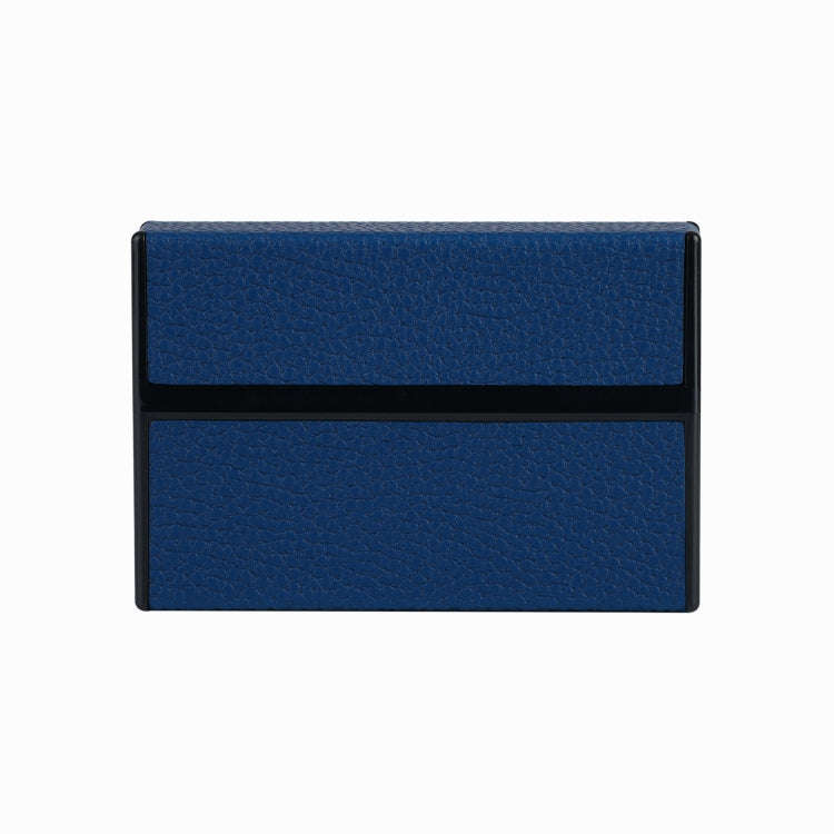 For IQOS Series Electronic Cigarette Grooved Leather PC Storage Box(Blue)