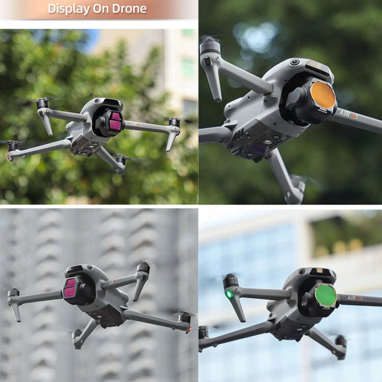 For DJI Air 3S Sunnylife Camera Lens Filter, Filter:ND8
