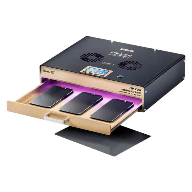 Qianli UVX24 16 inch Powerful Integrated UV Curing Lamp Box, Plug:UK Plug